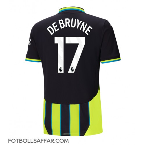 Manchester City Kevin De Bruyne #17 Bortatröja 2024-25 Kortärmad